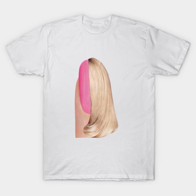 Blond Manicure T-Shirt by Luca Mainini